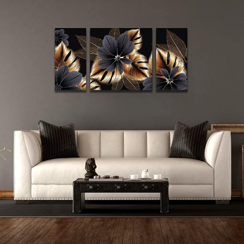 Rosdorf Park 3 Piece Modern Wall Decor Set Wayfair